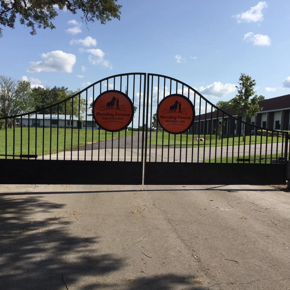 Mending Fences Entrance Gate
